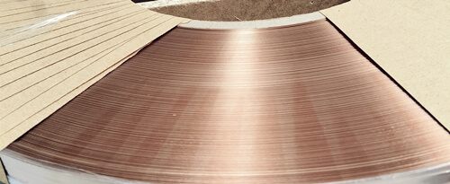 Нова пратка за бакарна бронзена лента CuSn6