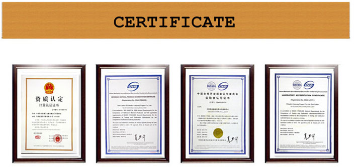 Цврсти челични навртки certificate